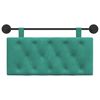 vidaXL Držeće uzglavlje Zidne Tirkizna 100 x 55 x 7 cm Bar&scaron;un