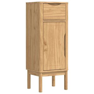 vidaXL Kupaonski ormar s ladicama FLORO Vosak smeđa 35 x 30 x 90 cm