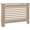 vidaXL Pokrov za radijator 112 x 19 x 81,5 cm MDF