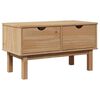 vidaXL Klupa za predsoblje OTTA 80 x 40 x 45 cm od masivne borovine