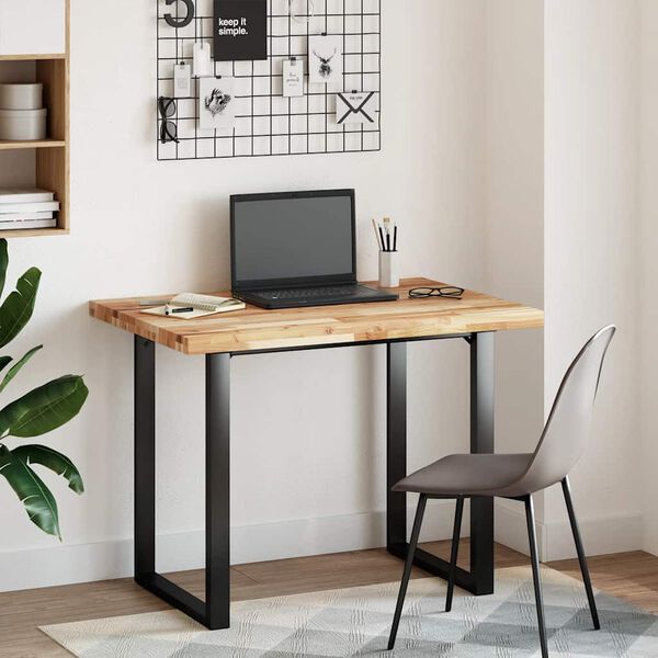 vidaXL Ploča za radni stol s uljnim premazom 100x70x4 cm drvo bagrema