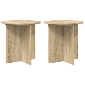 vidaXL Stalak za biljke 2 pcs Hrast sonoma 40 x 40 x 40 cm