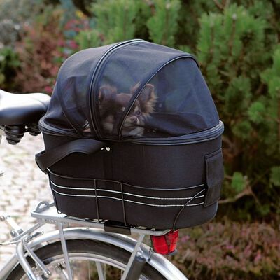 TRIXIE torba za prijevoz psa za bicikl 29 x 42 x 48 cm crna 13118