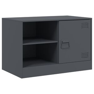 vidaXL TV ormarić antracit 67 x 39 x 44 cm čelični