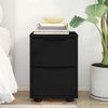 vidaXL Noćni ormarić Crna 30,5 x 30 x 43 cm Konstruirano drvo