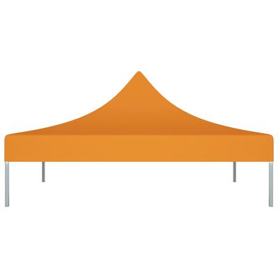 vidaXL Krov za šator za zabave 3 x 3 m narančasti 270 g/m²