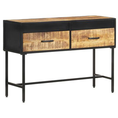 vidaXL Konzolni stol 110 x 35 x 75 cm od grubog drva manga