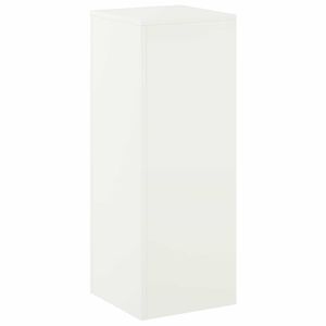 vidaXL Stalak za biljke Bijela 30 x 30 x 80 cm Čelik