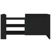 vidaXL TV ormarić crni 80 x 35 x 40 cm od konstruiranog drva