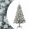 vidaXL Umjetno božićno drvce s kuglicama 120 cm 150 LED lampica
