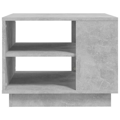 vidaXL Stolić za kavu siva boja betona 55 x 55 x 43 cm od iverice