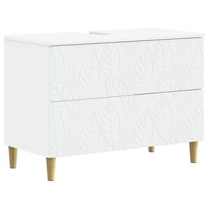 vidaXL Kupaonski ormarić za sudoper DELFT Bijela 82 x 41 x 59 cm