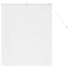 vidaXL Venecijanski zastore Bijela 130 x 100 cm Aluminij