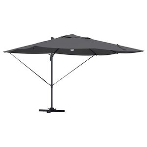 vidaXL Suncobran Antracit 351 x 250 x 253 cm Poliester i aluminij
