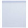 vidaXL Window Film Podesivo Frosted bijela 23.6 x 787.4 in PVC