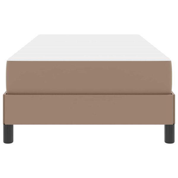 vidaXL Krevetna konstrukcija Boja cappuccina 90 x 190 cm tkanina