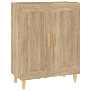 vidaXL Komoda boja hrasta sonome 69,5x34x90 cm od konstruiranog drva