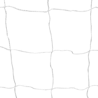 vidaXL Nogometni gol 2 kom s mrežom 182 x 61 x 122 cm čelični bijeli