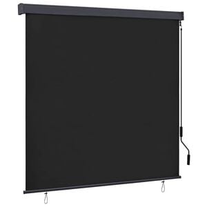 vidaXL Rolo zavjesa Antracit 180 x 250 cm Tkanina i aluminij