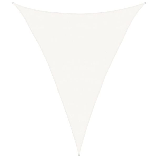 vidaXL Jedro za za&scaron;titu od sunca 160 g/m&sup2; bijelo 5 x 6 x 6 m HDPE