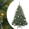 vidaXL Umjetno božićno drvce s stalakom Zelena 150 cm PE i PVC