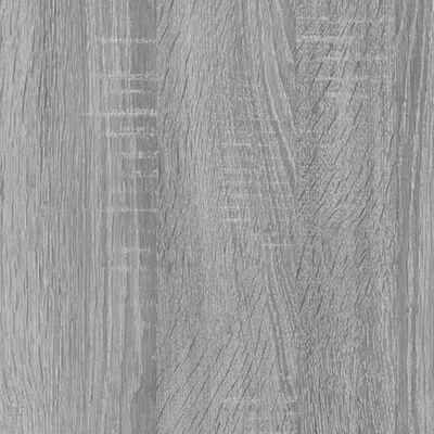 vidaXL Stolić za kavu boja sivog hrasta 90x50x36,5cm konstruirano drvo