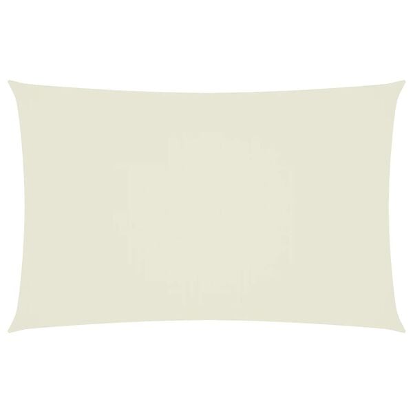 vidaXL Jedro protiv sunca od tkanine Oxford pravokutno 5 x 8 m krem