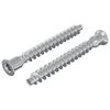 vidaXL Potvrđivački vijci 2 kom. Srebrna &Oslash;7 x 58 mm Metal