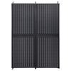 vidaXL Sklopivi punjač sa solarnim panelom 100 W 12 V