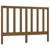 vidaXL Uzglavlje za krevet boja meda 166 x 4 x 100 cm masivna borovina