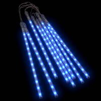 vidaXL Meteorska svjetla 8 kom 30 cm plava 192 LED žarulje