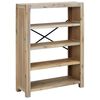 vidaXL Polica za knjige s 4 razine 80x30x170 cm masivno bagremovo drvo