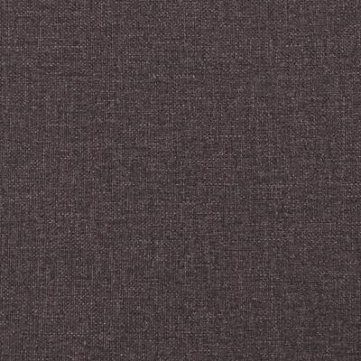 vidaXL Jastuk za uzglavlje tamnosmeđi 90 cm od tkanine