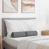 vidaXL Valjkasti jastučići 2 pcs Tamno siva Ø 15 x 40 cm