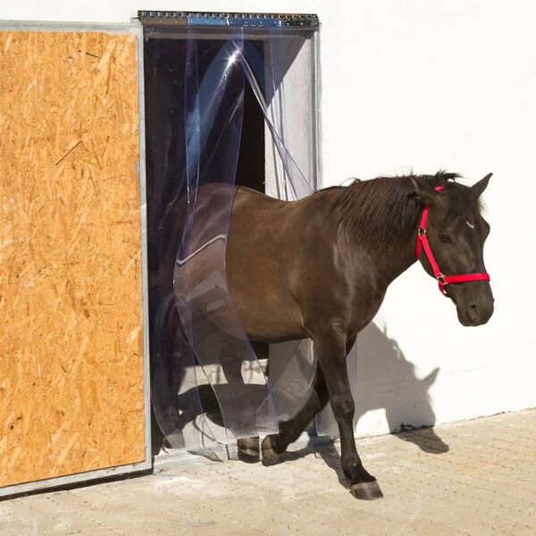 Kerbl set trakastih zavjesa PVC 225 x 30 cm 291162