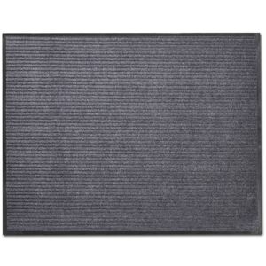 vidaXL Otirač sivi 90 x 150 cm PVC