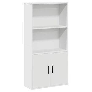 vidaXL Regal za knjige bijeli 60x24x120 cm od konstruiranog drva