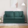 vidaXL Sofa Tamnozelena 144 x 80 x 85 cm tkanina
