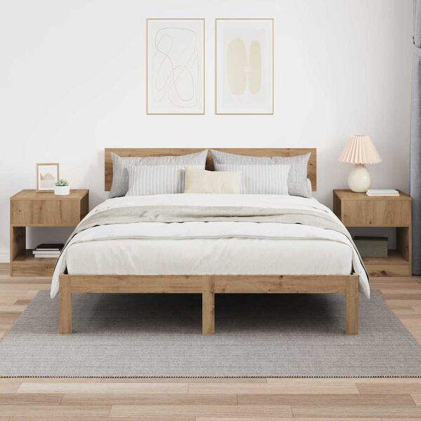 vidaXL Konačna Stolić 2 pcs Umjetnički hrast 40,5 x 40 x 45 cm