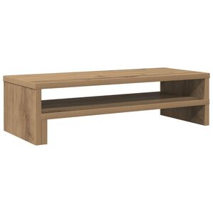 vidaXL Stalak za monitor boja hrasta 54x22x15 cm konstruirano drvo