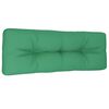 vidaXL Jastuk za palete zeleni 120 x 40 x 12 cm od tkanine