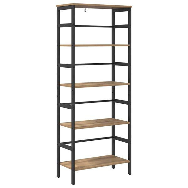 vidaXL Polica Umjetnički hrast 60 x 29,5 x 149 cm Konstruirano drvo