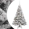 vidaXL Umjetno božićno drvce s kuglicama 120 cm 150 LED lampica