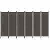 vidaXL Sobna pregrada sa 6 panela antracit 300 x 180 cm