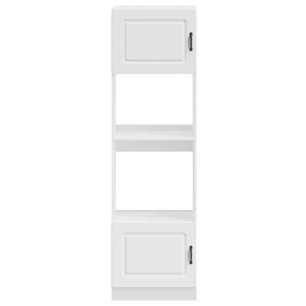 vidaXL Ormari za pećnicu 2 kom Kalmar bijeli od konstruiranog drva