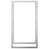 vidaXL Stalak za drva za ogrjev 50x28x94 cm od nehrđajućeg čelika