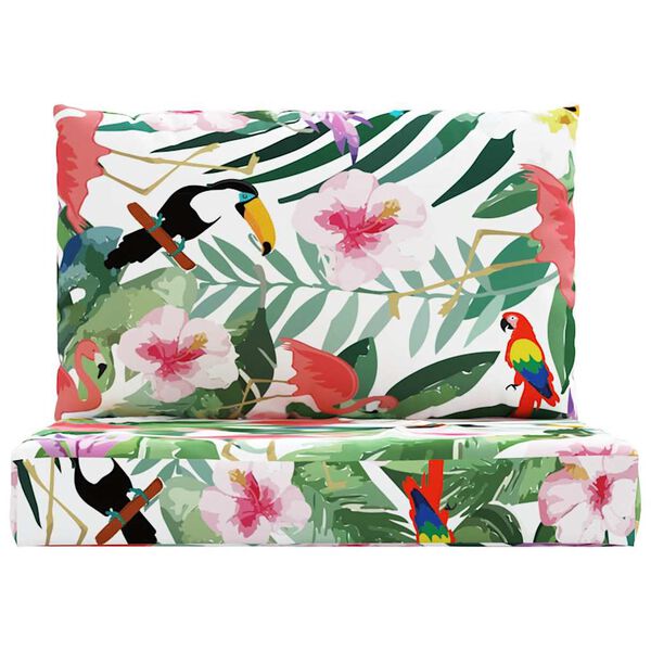 vidaXL Jastuci za palete 3 kom raznobojni od tkanine Oxford