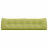 vidaXL Jastuk za leđa Svijetlo zelena 180 x 24 x 50 cm tkanina