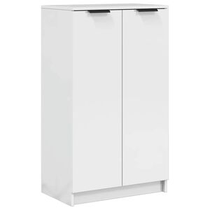 vidaXL Ormarić za cipele sjajni bijeli 59x35x100,5 cm konstruirano drvo