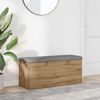vidaXL Klupa za odlaganje Artisan hrast 102x42x45 cm Inženjersko drvo